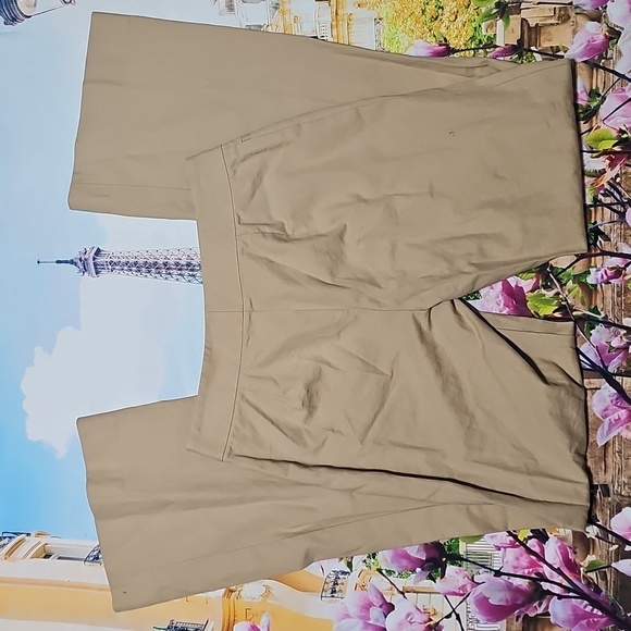 Lafayette 148 New York Beige Bootcut Trousers Pants Size 0 - Picture 7 of 7